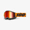 100% Accuri 2 Goggle Orange - Red Mirror Lens