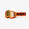 100% Strata 2 Goggle Junior Orange - Gold Mirror Lens