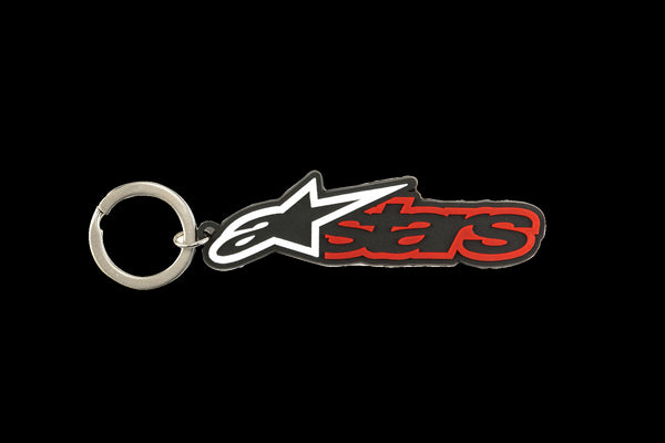 Alpinestars Blaze Key Fob - Black/White/Red