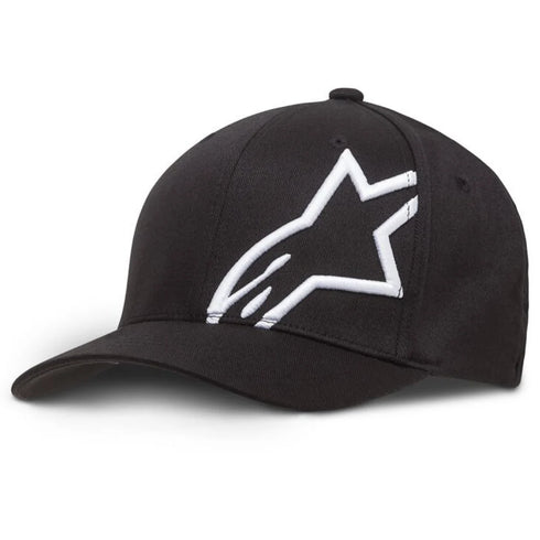 Alpinestars Corp Shift 2 Curved Brim Hat - Black/White — Lifestyle (image 1 of 3)