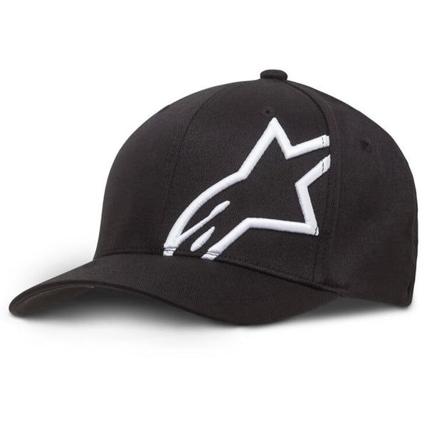 Alpinestars Corp Shift 2 Curved Brim Hat - Black/White — Lifestyle (image 1 of 3)