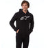 Alpinestars Ageless II Zip Fleece Hoodie - Black/White