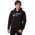 Alpinestars Ageless II Zip Fleece Hoodie - Black/White