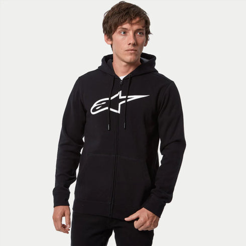 Alpinestars Ageless V3 Zip Hoodie - Black/White