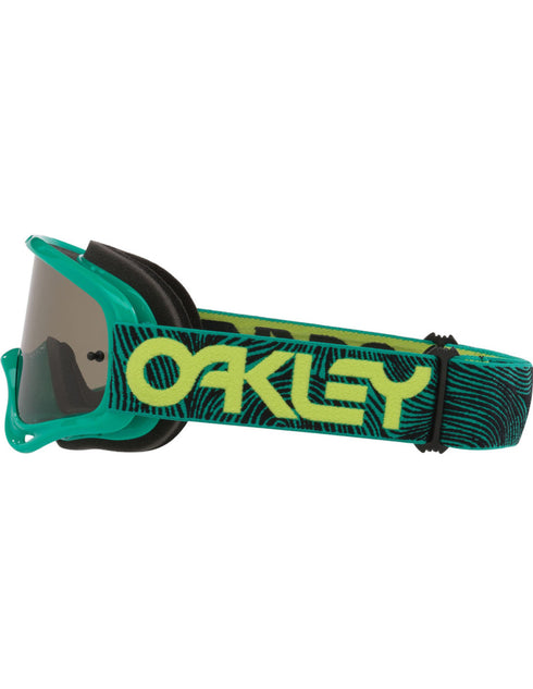 Oakley O-Frame MX Goggles - Celeste Fingerprint Strap (Light Grey Lens)