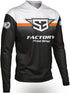 S3 Racing Trial Collection Jersey - Noir Black/Orange