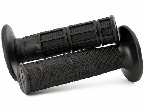 Domino 1150 MX/Enduro Half Waffle Grips - Black