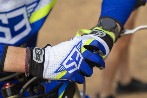 S3 Rock Racing Gloves - Blue