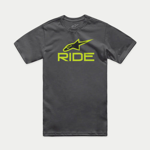 Alpinestars Ride 4.0 CSF T-Shirt - Charcoal/Lime/Black