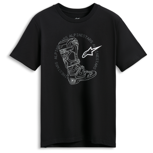 Alpinestars Tech Boot T-Shirt - Black