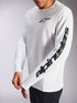 Alpinestars Trackside CSF Long-Sleeve T-shirt - White/Black — Lifestyle (image 10 of 10)