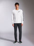 Alpinestars Trackside CSF Long-Sleeve T-shirt - White/Black — Lifestyle (image 5 of 10)