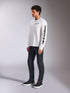 Alpinestars Trackside CSF Long-Sleeve T-shirt - White/Black — Lifestyle (image 6 of 10)
