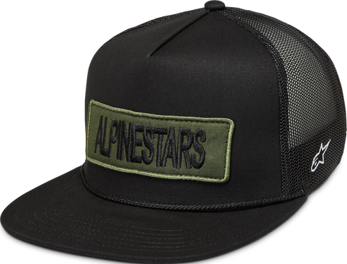 Alpinestars Ten Trucker Hat - Black/Black