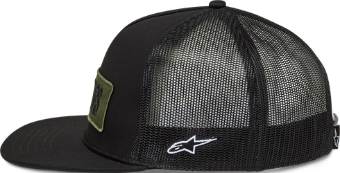 Alpinestars Ten Trucker Hat - Black/Black