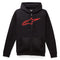 Alpinestars Ageless Zip V3 Hoodie - Black/Red