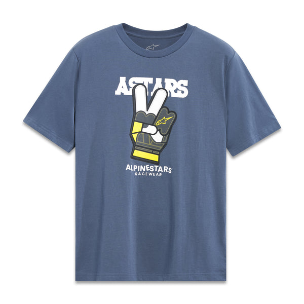 Alpinestars Peaceout SS CSF T-Shirt - Blue