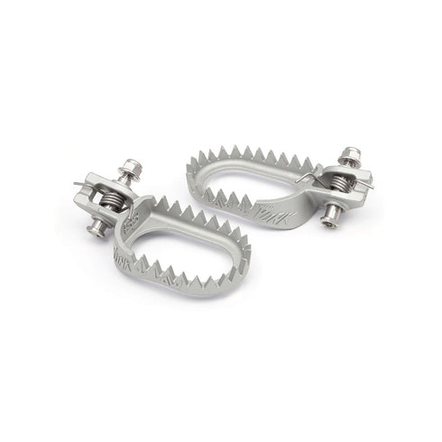 S3 Parts KTM Punk Steel Low/Back Footrest Kit - Silver
