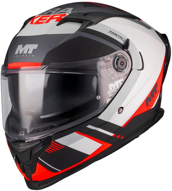 MT Helmets Braker SV Inception Helmet - B5 Gloss (Black/Red/White) — Motorcycle Helmets (image 1 of 6)