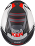 MT Helmets Braker SV Inception Helmet - B5 Gloss (Black/Red/White)