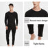 SBK Accessories Fleece Thermal Undersuit Set - Black