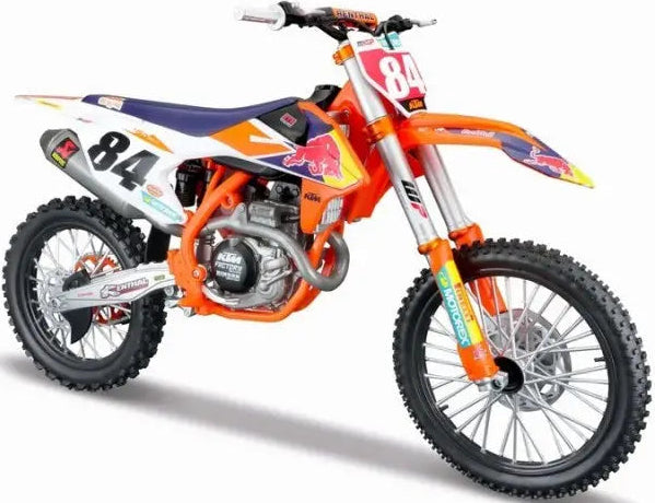 Maisto 1:6 Scale Model - Red Bull KTM Supercross SX450