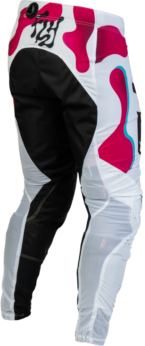 Fly Racing 2027 Lite Flake SE Vibe Pants - White/Pink/Blue