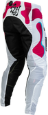 Fly Racing 2027 Lite Flake SE Vibe Pants - White/Pink/Blue