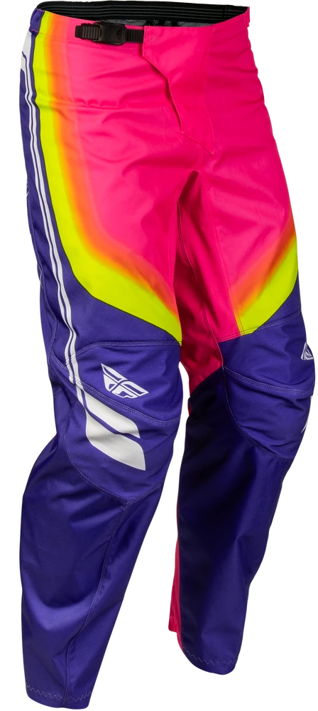 Fly Racing 2027 F-16 Raze Pants - Purple/Red/Yellow