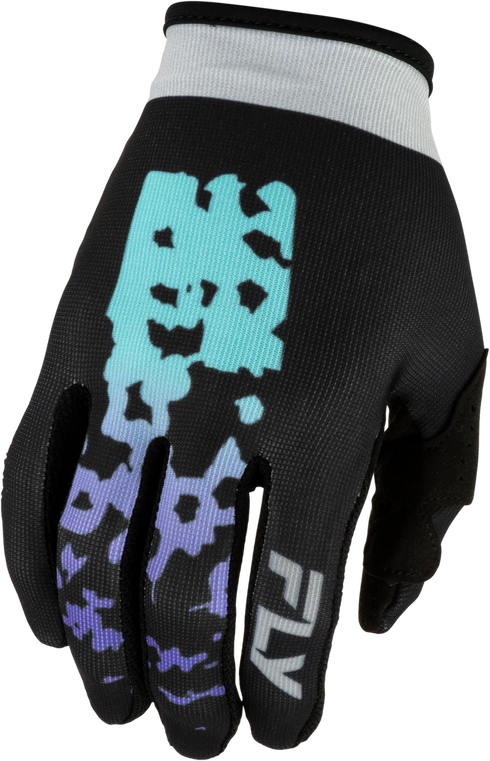 Fly Racing 2027 Lite Flake Gloves - Black/Grey/Multi
