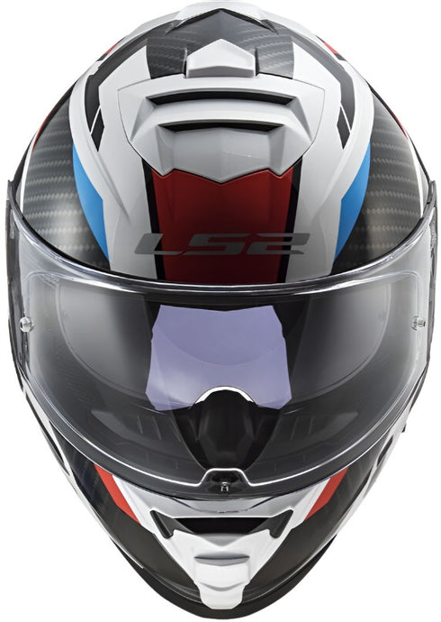 LS2 FF800 Storm II Racer Helmet - Red/Blue