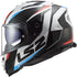 LS2 FF800 Storm II Racer Helmet - Red/Blue