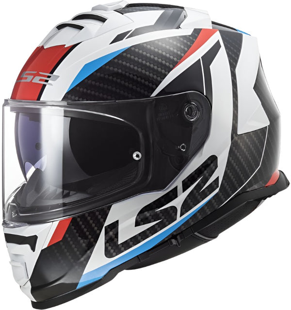 LS2 FF800 Storm II Racer Helmet - Red/Blue