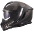 LS2 FF818 Storm III Sporty Helmet - Black/Grey Matt