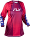 Fly Racing 2027 Ladies F-16 Lift Jersey - Pink/Purple/White