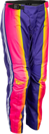 Fly 2027 Youth F-16 Raze Pants - Purple/Red/Yellow