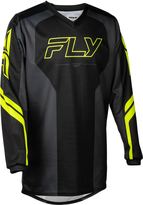 Fly Racing 2027 Youth F-16 Raze Jersey - Black/Grey