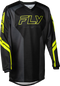 Fly Racing 2027 Youth F-16 Raze Jersey - Black/Grey