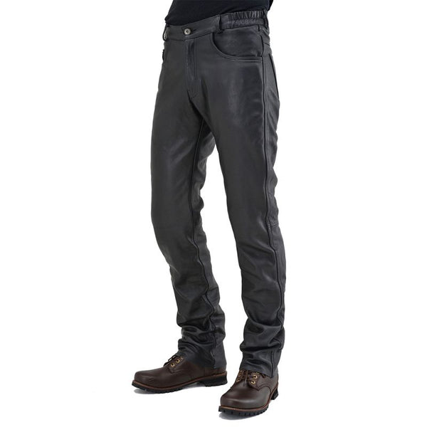 Daytona Leather Pants - Black