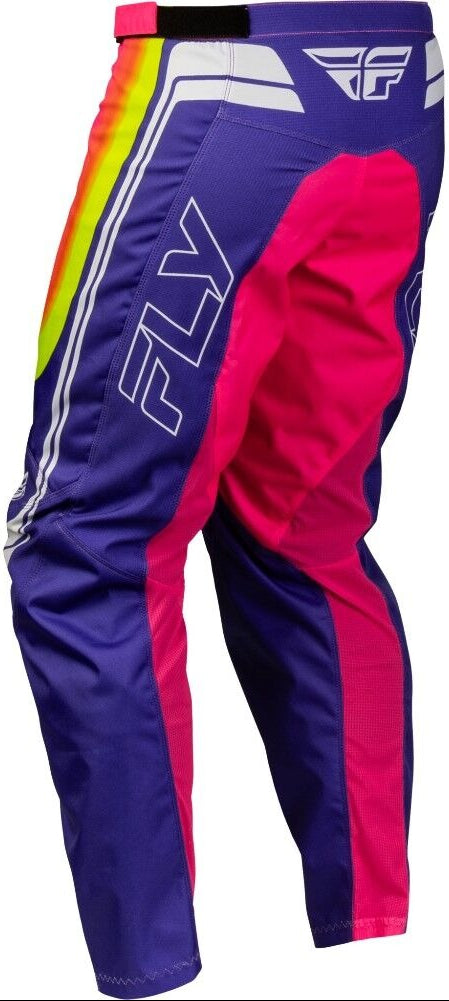 Fly Racing 2027 F-16 Raze Pants - Purple/Red/Yellow