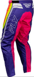 Fly Racing 2027 F-16 Raze Pants - Purple/Red/Yellow