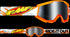 FMF Racing PowerCore Goggles - Assault Grey W/ Mirror Silver Lens