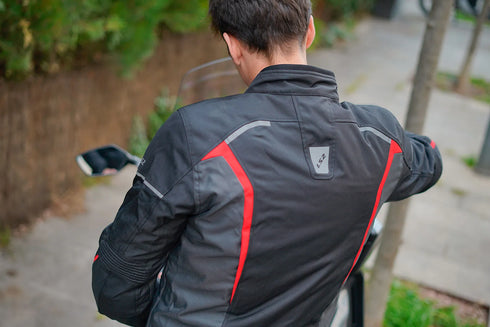 LS2 Mens Sepang Jacket - Black/Dark Grey