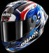 Shark Aeron GP FIM Racing Zarco Replica Helmet - White/Black/Blue (WKB)