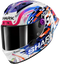 Shark Aeron GP Racing Zarco Replica Helmet - Carbon/Pink/Blue