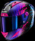 Shark Aeron Edgy Helmet - DBU (Carbon/Pink/Purple)