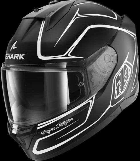Shark D-Skwal 3 TLD Drone Helmet - Black/White Matt KWK