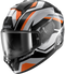 Shark Ridill 2 TLD Apex Helmet - Silver/Black/Orange SKO
