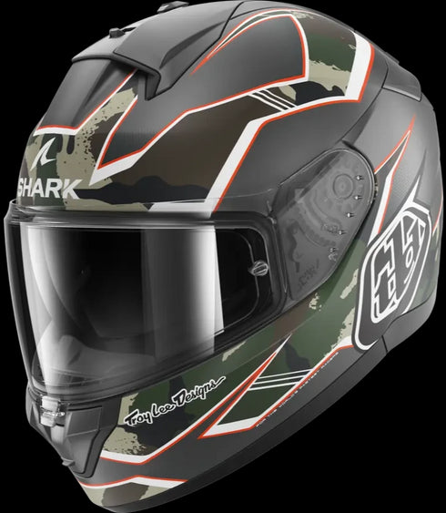 Shark Ridill 2 TLD Matrix Helmet- Camo/Army Green Matt AGN