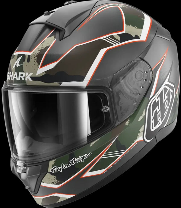 Shark Ridill 2 TLD Matrix Helmet- Camo/Army Green Matt AGN